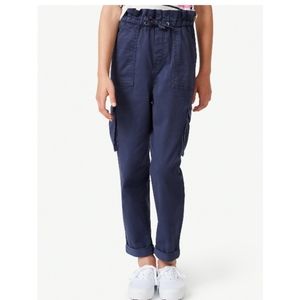 Girls Free Assembly Paperbag Cargo Pants